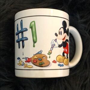 Disney Mickey Mug “you’re #1”